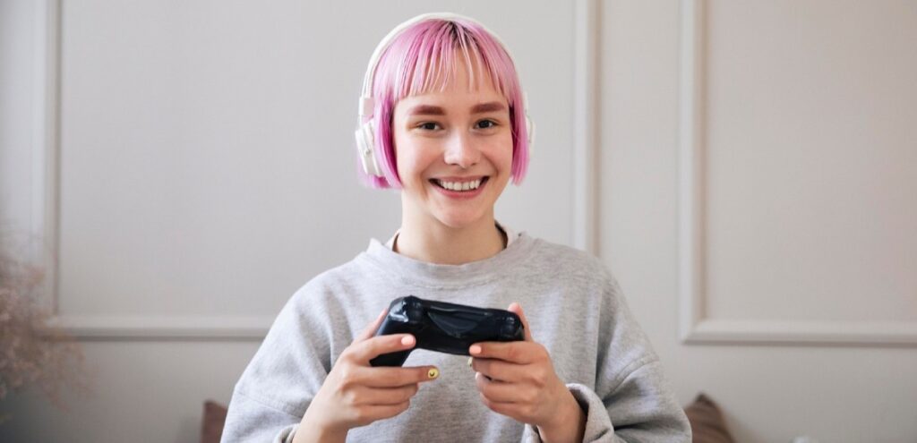 Игровые беспроводные наушники